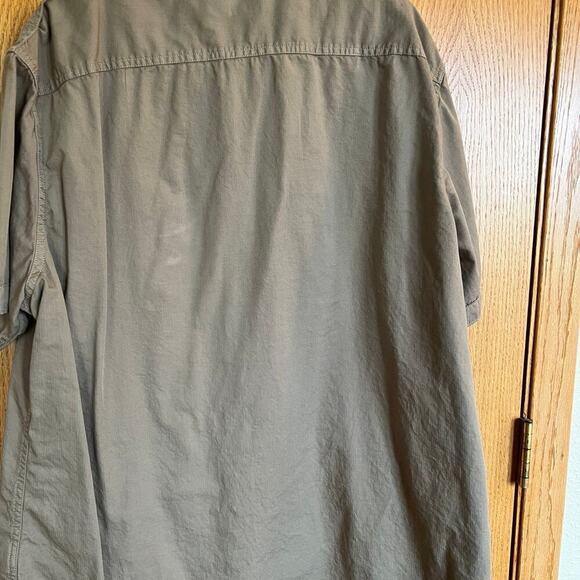 Rock & Republic short sleeve button down shirt, mens size XXL - Picture 7 of 10